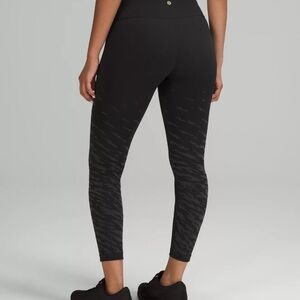 Lululemon Wonder Under Animal Stripe